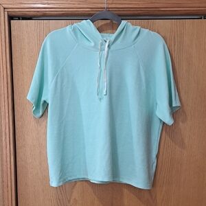 Candace Cameron Bure Light Green Hoodie